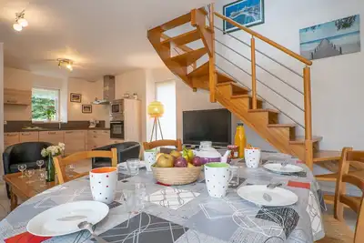 Image de Belle maison de vacances privée pour 6 personnes avec Wifi, Tv, terrasse, animaux admis et parking