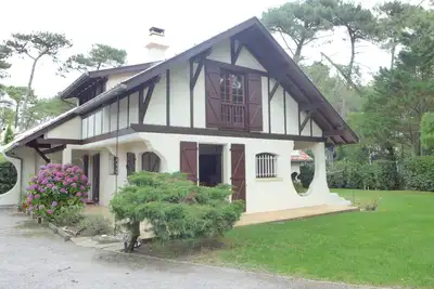 Image de Seignosse Les Bourdaines, Villa \"Bouharde\"  classée 2 étoiles, 10 pers au calme, plage à pieds