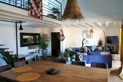 Image de Appartement Duplex 105 m2, Plein centre Vieux -boucau, Plage à 4 minutes à vélo