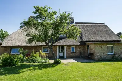 Image de Maison de vacances Augustin avec toit de chaume et cheminée