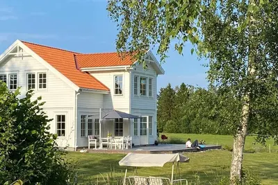 Image de Maison de campagne écologique moderne