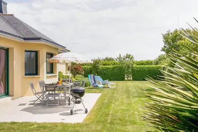 Image de Magnifique maison de vacances privée pour 6 personnes avec Tv, terrasse et parking