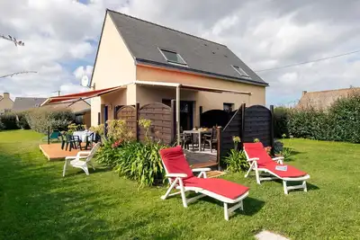 Image de Magnifique maison de vacances privée pour 6 personnes avec Wifi, Tv et terrasse