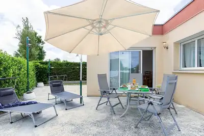 Image de Magnifique maison de vacances privée avec Wifi, Tv, terrasse, animaux admis et parking