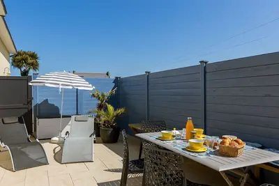 Image de Joli appartement dans une maison de vacances pour 5 personnes avec Tv, terrasse et parking