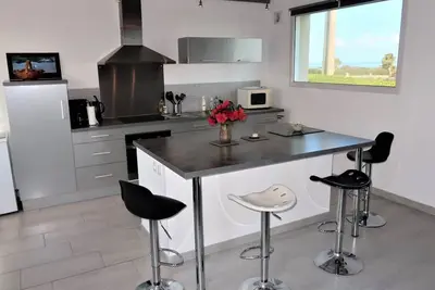 Image de Belle maison de vacances privée pour 6 personnes avec Wifi, Tv, terrasse et parking
