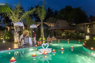 Image de Romantique 3 chambres avec adapté à la famille