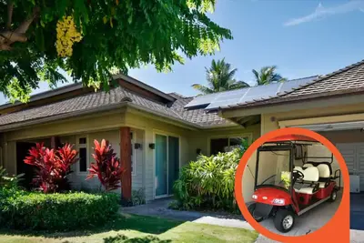 Image de Une villa de 4 chambres avec 2 maîtres et la meilleure piscine communautaire du Mauna Lani!
