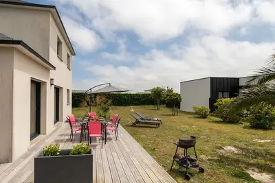 Image de Merveilleuse maison de vacances privée pour 6 personnes avec Wifi, Tv, terrasse et parking
