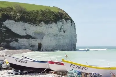 Image de Gîte pour 8 personnes (4 chambres) à Yport à 50m de la mer (à 8km d'Etretat)