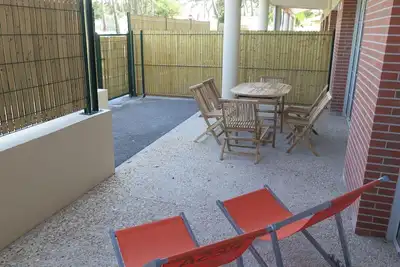 Image de Agréable appartement pour 6 personnes avec piscine, Wifi, Tv, terrasse et parking