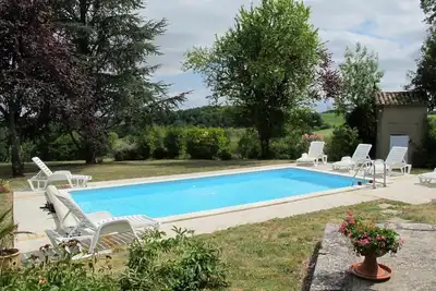 Image de Maison de vacances privée avec piscine privée, climatisation, Wifi, Tv, terrasse, parking
