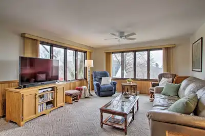 Image de Nouveau! Ferme de la vallée de la rivière Wisconsin avec vues!