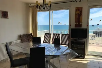 Image de Duplex T3 6 pers, plage à 2 pas, parking privé