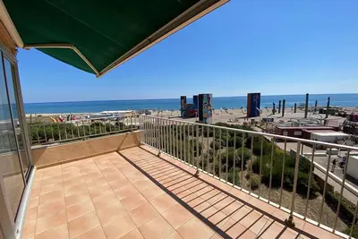 Image de Duplex T3 6 personnes avec terrasse, Bbq et parking, près de la plage