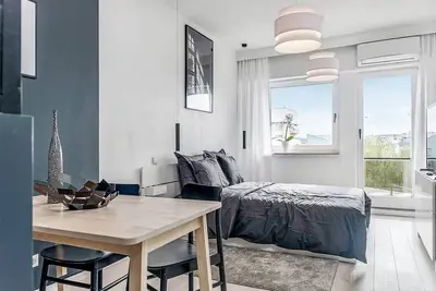 Image de Studio 5* super central, climatisé balcon avec vue