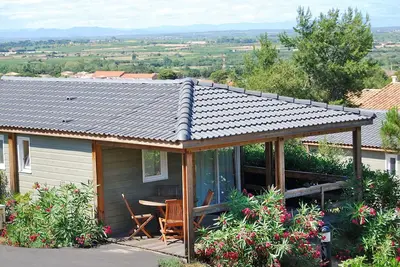 Image de Bel appartement dans une maison de vacances avec climatisation, piscine, Wifi, terrasse, parking