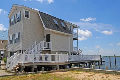 Image de Unique maison Overwater Ă Tuckerton Beach, Nj