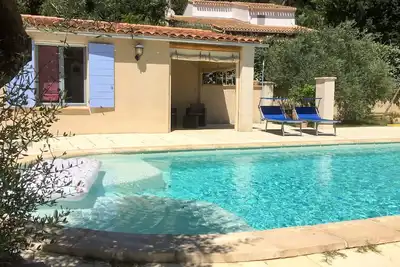 Image de Maison de vacances privée avec Wifi, climatisation, piscine privée, Tv, terrasse, parking