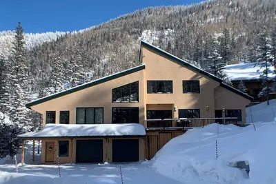 Image de Chalet de luxe à Taos Ski Valley - Étapes aux sentiers de ski