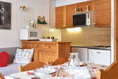 Image de Studio cosy 4 pers, centre Méribel, pistes à 50m, proche commerces et restos