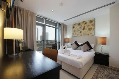 Image de L'appartement 1br moderne unique à Spirit Tower, Sports City