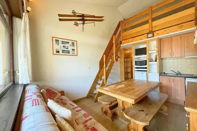 Image de Duplex Confort pour 4 aux Menuires, 50m des pistes, baby-friendly
