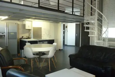 Image de Appartement style loft bon standing (balnéo, clim, accès internet)