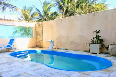 Image de Belle maison avec piscine et vue mer