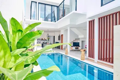 Image de Une toute nouvelle villa élégante à 5 minutes à pied de la plage d'Echo