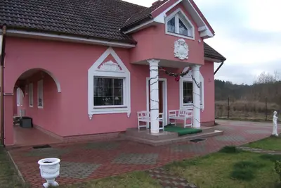 Image de Maison de vacances rose 10 pers. entre lagon et bruyère dans la réserve ornithologique