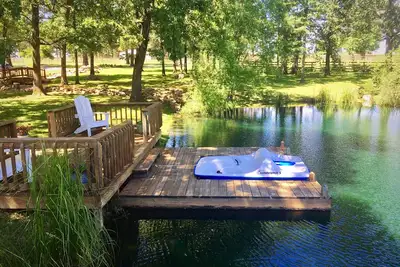 Image de Rustic Lodge for 14 near Current River on private 35 acres