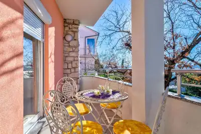 Image de Appartement de vacances avec balcon et climatisation