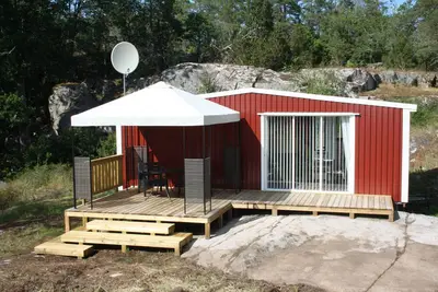 Image de Maison de vacances directement sur la mer Baltique en Smaland idéal pour la pêche, l'escalade + détente
