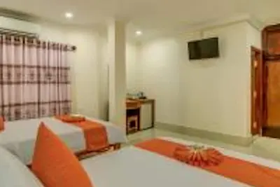 Image de Chambre Familiale: 1 lit double et lit simple - petit déjeuner gratuit