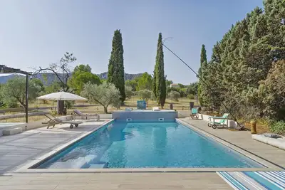 Image de Maison avec piscine 5 min à pied du village