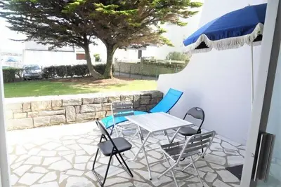 Image de Appartement 2 pièces 4 personnes avec Wifi à 50 m de la plage du Courégant