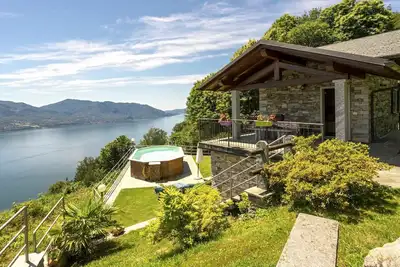 Image de Belle maison de vacances privée avec piscine privée, Wifi, Tv, terrasse et parking