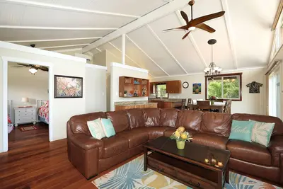 Image de Spacieux Maui Beach House, piscine privée, Ac, 6 couchages