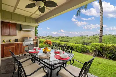 Image de Palm Villas F4 à Mauna Lani. Comprend le Hilton Waikoloa Pool Pass pour 2020. Accès au Mauna Lani