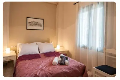 Image de Villa Dimitra près de la belle plage de Rasa. Séjour relaxant et confortable.