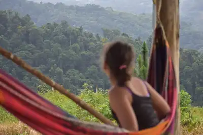 Image de Enjoy a cabin and waterfall in BarĂş, Costa Rica.