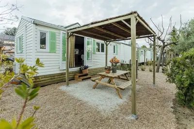 Image de Maison Mobile Pour 4 Personnes Sur La Plage 4