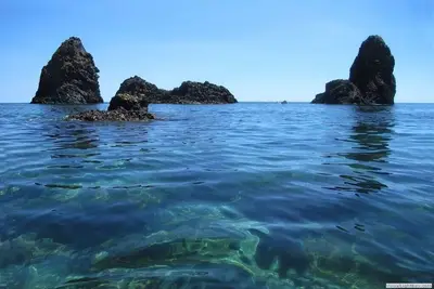 Image de Maison de vacances avec terrasse donnant sur la mer à Acitrezza