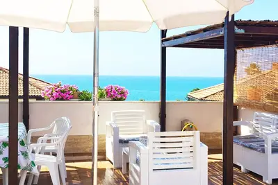Image de Plage Loft avec vue imprenable sur la mer
