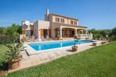 Image de Can Marines - Villa with private pool in Calonge - Santanyí. Free WiFi.