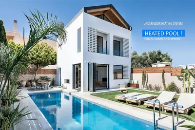 Image de Fos Villa votre place sous le soleil crétois avec piscine chauffée privée