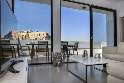 Image de Penthouse de luxe \"touchant\" l'Acropole!