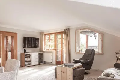 Image de Fewo \"Alpenpanorama\" Schöne, gepflegte 5***** (68 Qm) mit Schlafzimmer, Küche, Wohnzimmer, Dusche/Wc, Tv, Balkon