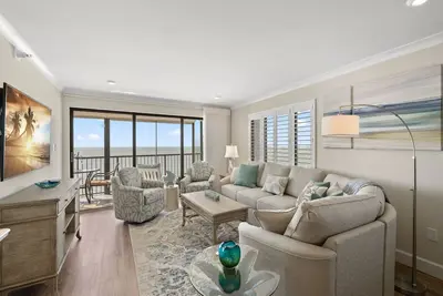 Image de Ocean Sands 908, 2 chambres, 6 personnes, face au golfe, piscine, barbecue, spa